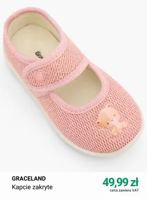 Kapcie zakryte Graceland promocja w Deichmann