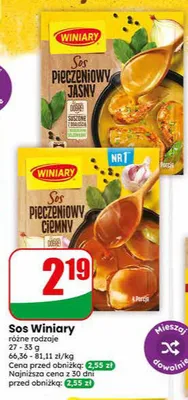 Sos Pieczeniowy Ciemny Winiary promocja w Dino
