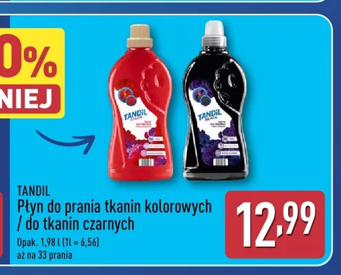 Płyn do prania tkanin kolorowych Tandil promocja w Aldi