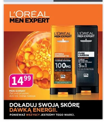Żel pod prysznic L'Oréal Men Expert promocja w Drogerie Polskie