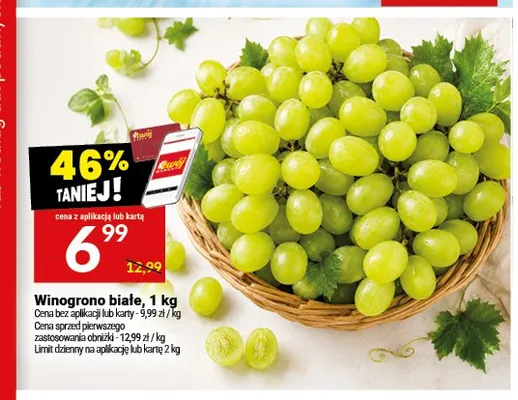 Winogrono białe promocja w Twój Market