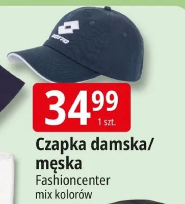 Czapka damska/męska mix kolorów promocja w Leclerc