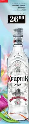 Wódka Krupnik Premium promocja w POLOmarket
