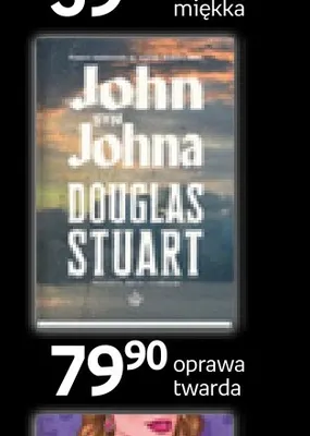 Książka John Johna Douglas Stuart oprawa twarda promocja w Empik