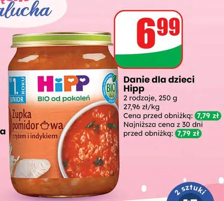 Danie dla dzieci, 2 rodzaje promocja w Dino
