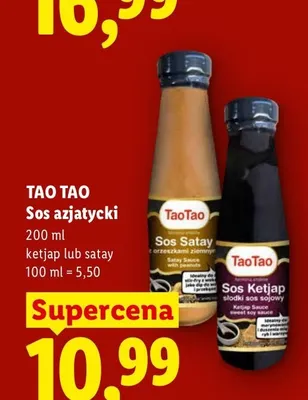 Sos azjatycki satay Tao Tao promocja w Lidl