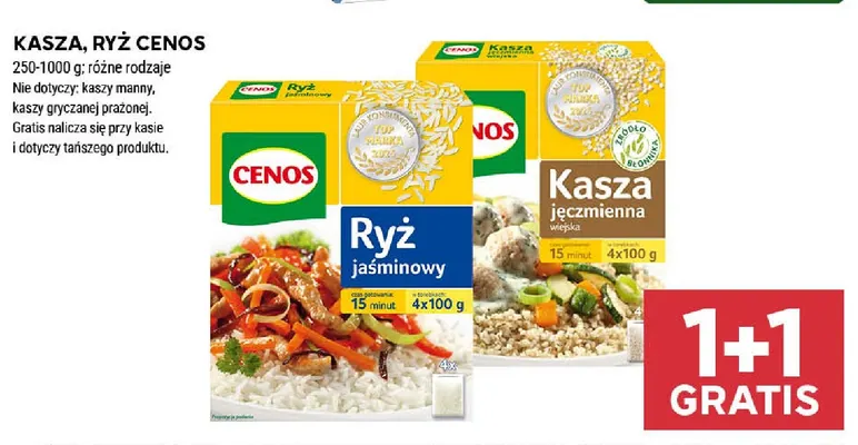 Kasza jęczmienna wiejska Cenos promocja w Stokrotka