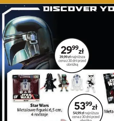 Metalowe figurki Star Wars 6,5cm promocja w Dzień Dziecka