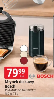 Młynek do kawy Bosch promocja w Leclerc
