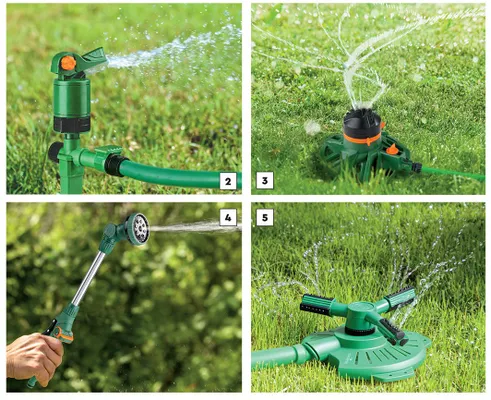 Zraszacz kołowy 3-ramienny gardenic promocja w Biedronka