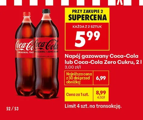 Napój gazowany Original Taste promocja w Biedronka