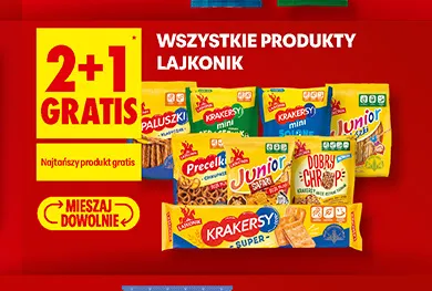Paluszki Lajkonik promocja w Biedronka
