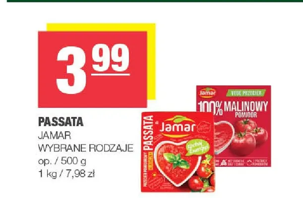 Passata Jamar promocja w SPAR