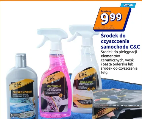 Środek do pielęgnacji elementów ceramicznych C&C Ceramic Detailer promocja w Action