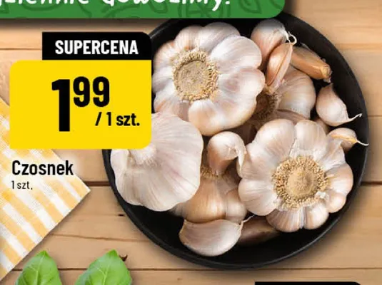 Czosnek promocja w POLOmarket