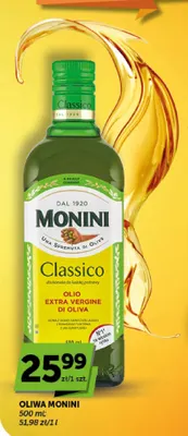 Oliwa Monini Classico promocja w Groszek