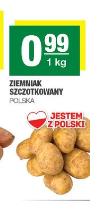 Ziemniaki szczotkowane polskie promocja w SPAR