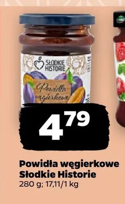 Powidła węgierowe słodkie Historie promocja w Netto