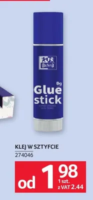 Klej w sztyfcie Oxford promocja w Selgros