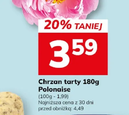Chrzan tarty promocja w Hitpol