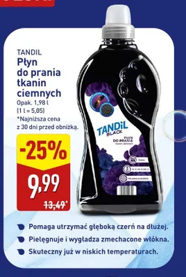 Płyn do prania tkanin ciemnych promocja w Aldi