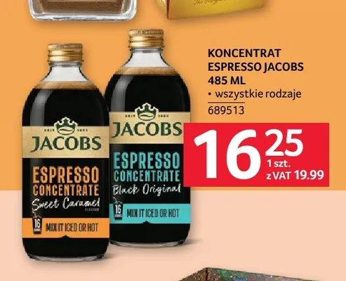 Koncentrat espresso Jacobs promocja w Selgros