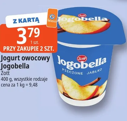 Jogurt owocowy Jogobella promocja w Leclerc