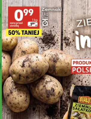 Ziemniaki polskie promocja w Delikatesy Centrum