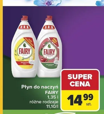 Płyn do naczyń Fairy Granat promocja w Carrefour Market