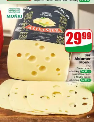 Ser Aldamer Mońki promocja w Dino
