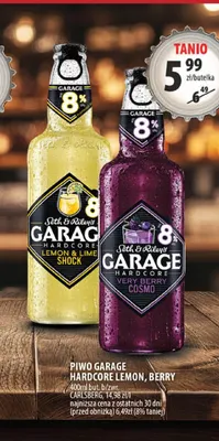 Piwo Garage Hardcore Berry promocja w Arhelan