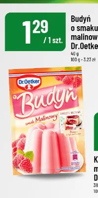 Budyń o smaku malinowym Dr. Oetker promocja w POLOmarket
