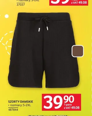 Szorty damskie promocja w Selgros