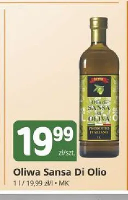 Oliwa z wytłoczyn oliwek Olio di Sansa di Oliva promocja w Marketvita