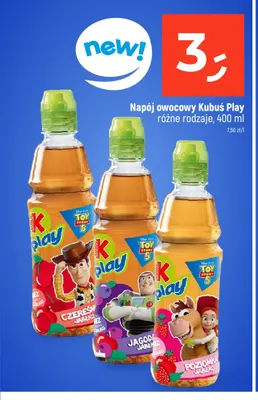 Napój owocowy Kubuś Play Czereśnia Jabłko promocja w Dealz