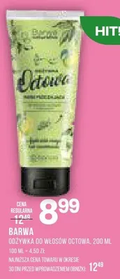 Odżywka do włosów octowa promocja w Drogerie Natura