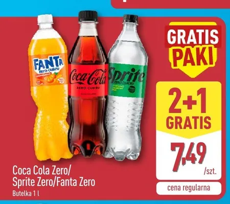 Napój gazowany Sprite Zero promocja w Aldi