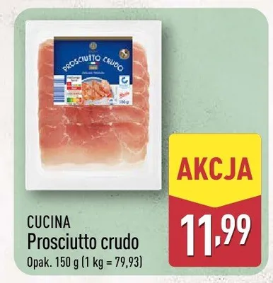 Prosciutto crudo promocja w Aldi