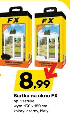 Siatka na okno promocja w Bricomarche