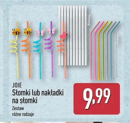 Nakładki na słomki Joie promocja w Aldi