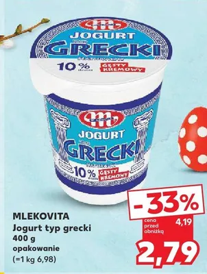 Jogurt typ grecki promocja w Kaufland