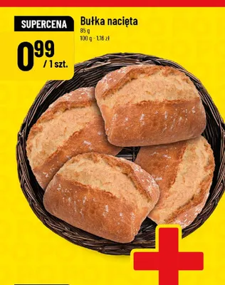 Bułka nacięta promocja w POLOmarket