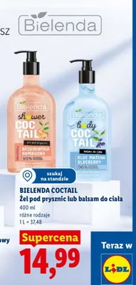 Balsam do ciała Bielenda Coctail promocja w Lidl
