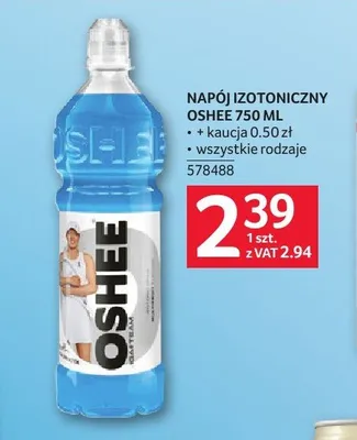 Napój izotoniczny Oshee promocja w Selgros