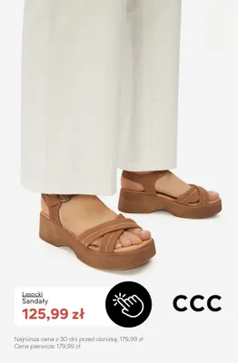 Sandały Lasocki promocja w CCC