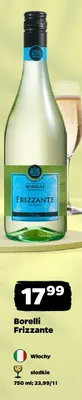 Wino musujące Borelli Frizzante słodkie promocja w Netto