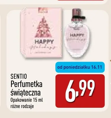 Perfumetka świąteczna Sentio promocja w Aldi