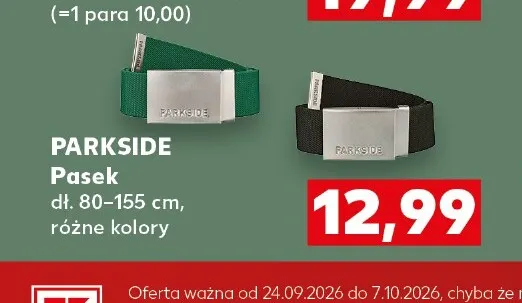 Pasek Parkside promocja w Kaufland