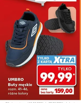 Buty męskie rozm. 41-46 Umbro promocja w Kaufland