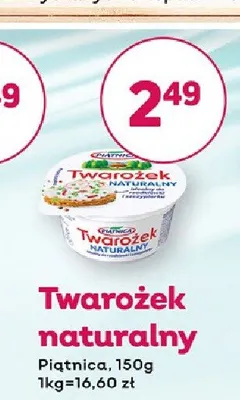 Twarożek naturalny Piątnica promocja w Bliski